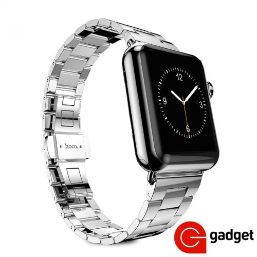 Three-Pointers-Model-Slimfit-Steel-Black-Link-Bracelet-Watchband-For-Apple-Watch-42mm-38mm-With-Great