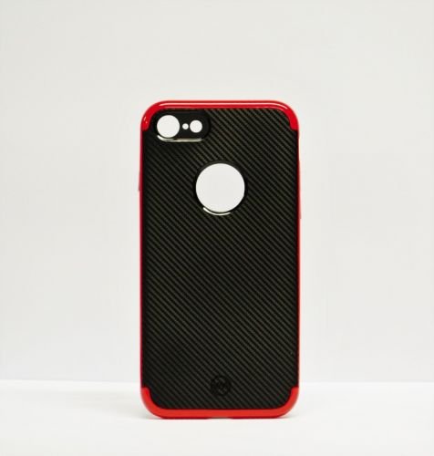 Накладка JoyRoom для iPhone 7 черная с красным бампером