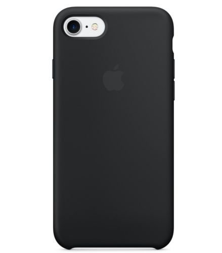 Apple Silicone Case для iPhone 7 Черный