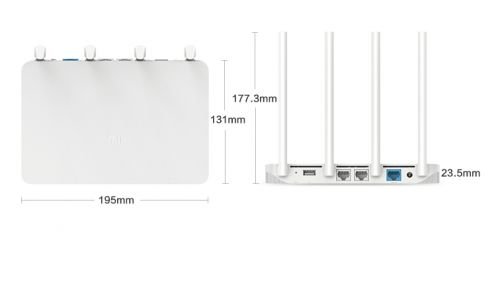 Роутер Xiaomi Wi-Fi Router 3 Белый Купить