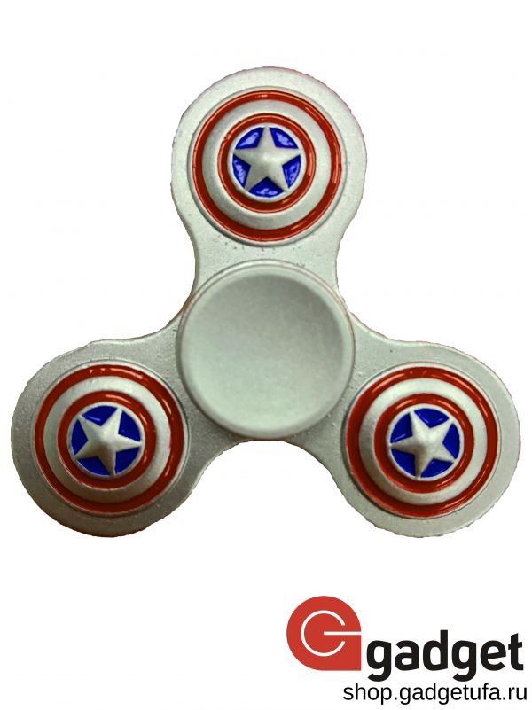 Металлический спиннер щит Капитана Америки