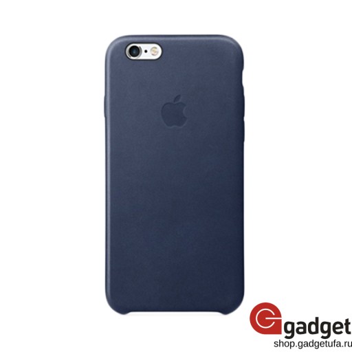 Чехол Apple Leather Case для IPhone 6/6s темно-синий