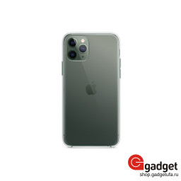 Накладка для iPhone 11 Pro Max силиконовая прозрачная купить в Уфе