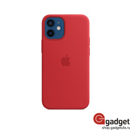 Оригинальный силиконовый чехол MagSafe для iPhone 12 mini красный (PRODUCT)RED купить в Уфе