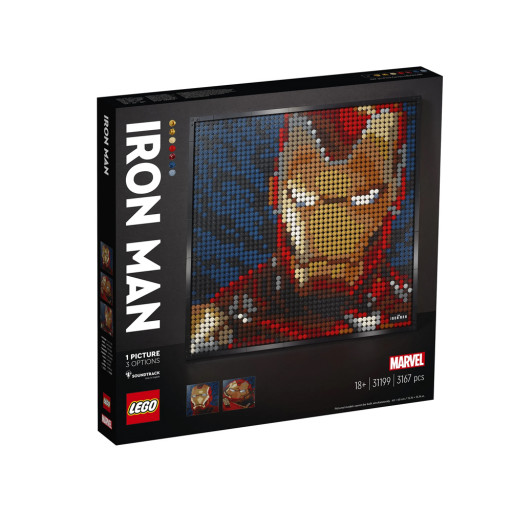 Конструктор LEGO Art 31199 Железный человек Marvel Studio