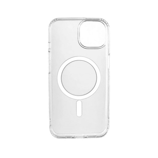Накладка силиконовая Hoco для iPhone 14 Plus Magnetic прозрачная