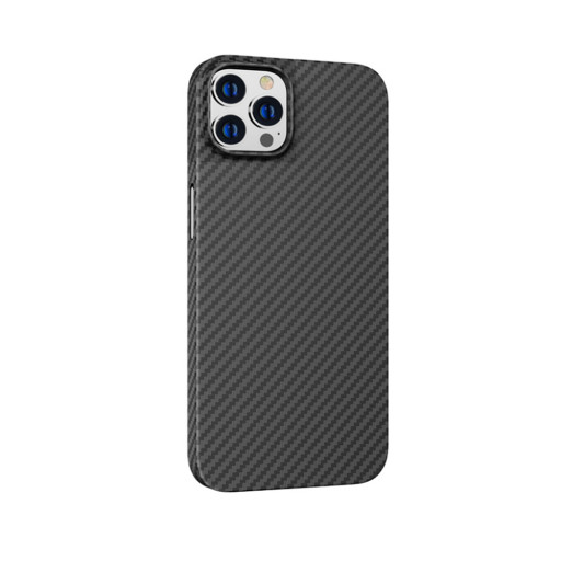 Накладка силиконовая Hoco для iPhone 14 Pro Cave Magnetic черный карбон