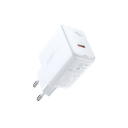 Сетевое зарядное устройство ACEFAST A1 PD20W single USB-C charger белое купить в Уфе