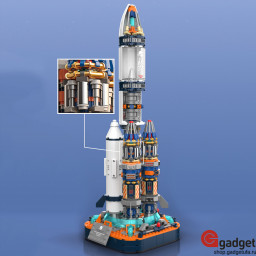 Конструктор JAKI JK8501 Semi-disassembled perspective rocket фото купить уфа