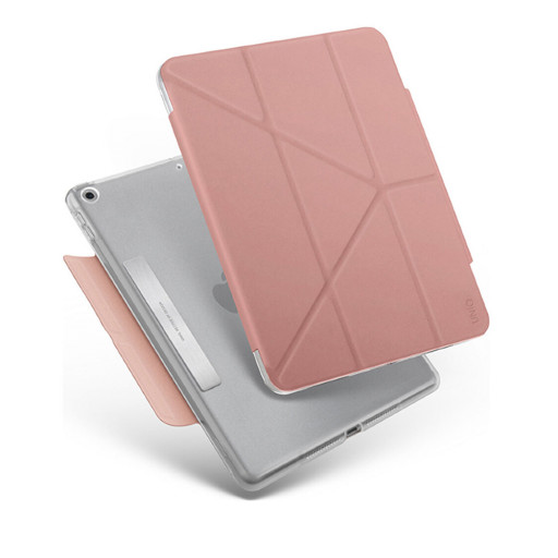 Накладка Uniq для iPad 10.2 Camden Anti-microbial розовая