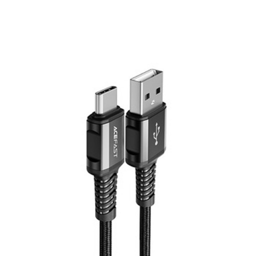Кабель ACEFAST C1-04 USB-A to USB-C aluminum alloy 1.2m черный
