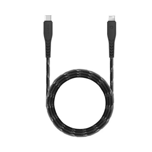 Кабель EnergEA NyloFlex USB-C to Lightning MFI C94 Black 1.5m