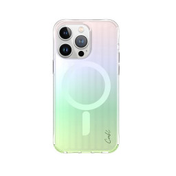 Накладка Uniq для iPhone 15 Pro COEHL Linear Iridescent MagSafe купить в Уфе