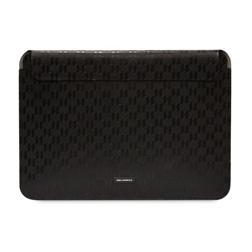 Чехол Lagerfeld для MacBook 16 Saffiano Sleeve Monogram Black