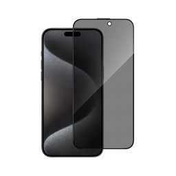 Защитное стекло BlueO для iPhone 15 Pro Anti-peep Black (приватное) +installer купить в Уфе