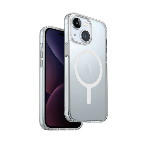 Накладка Uniq для iPhone 15 Lifepro Xtreme AF Frost Clear MagSafe