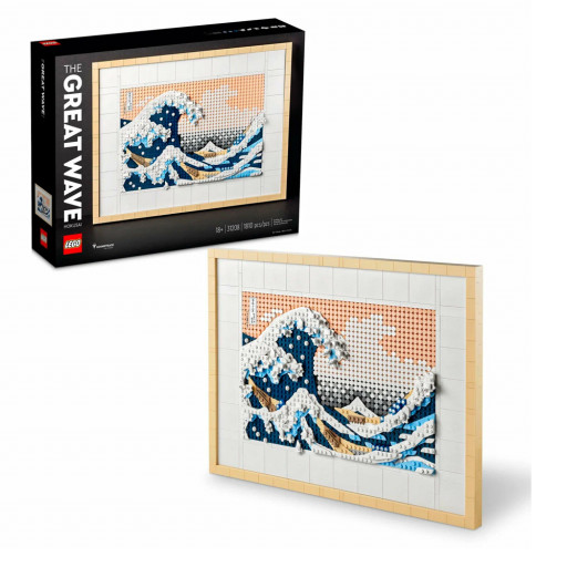 Конструктор LEGO Art 31208 - Хокусай - Большая волна