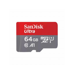 Карта памяти SanDisk Ultra microSDXC 64 ГБ Class 10, UHS-1 U1, A1, R 140 МБ/с купить в Уфе