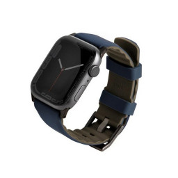 Ремешок Uniq для Apple Watch 42/44/45/49mm Linus Airosoft silicone strap синий купить в Уфе