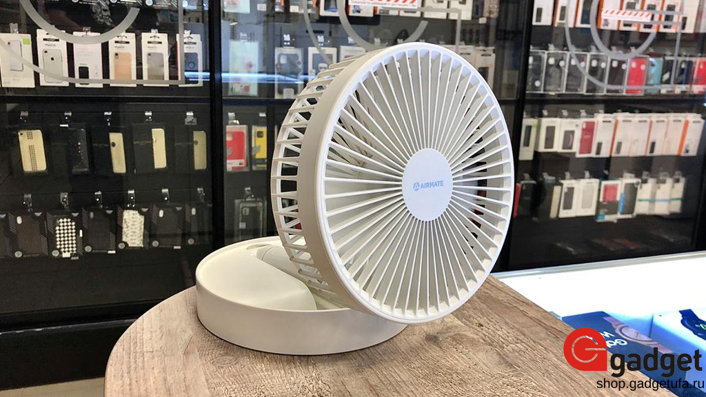 Ручной складной вентилятор xiaomi qualitell zero handheld fan 3 режима