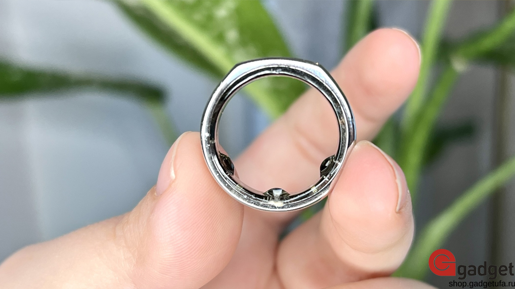 Oura Ring Heritage Silver US11 Set 1