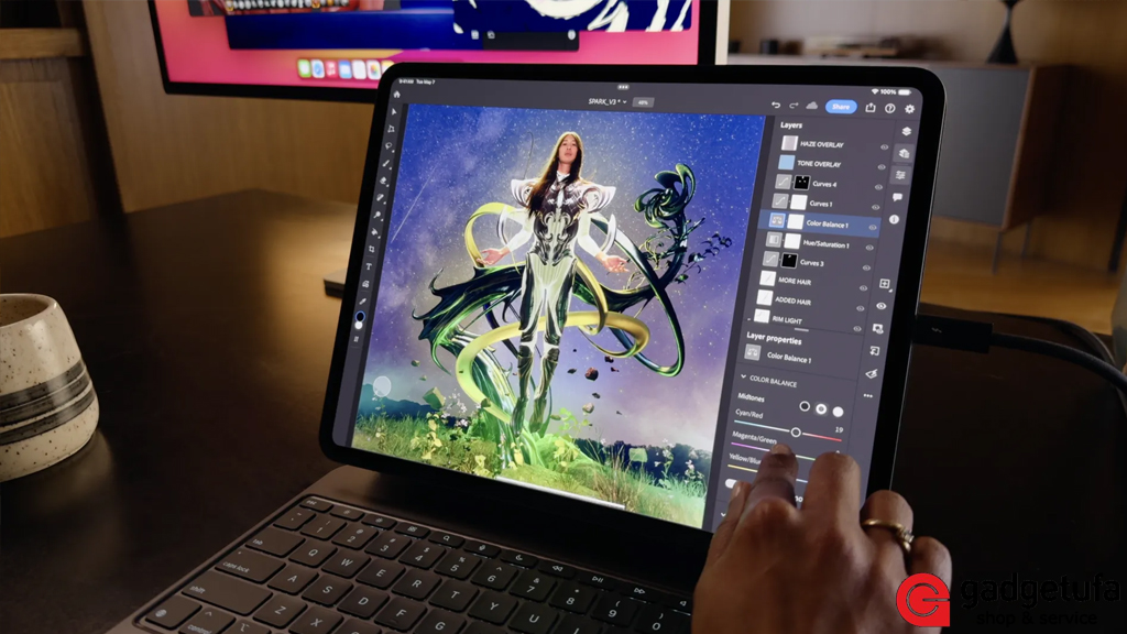 iPad Pro M4 1, купить iPad Pro M4, iPad Pro M4 обзор, iPad Pro M4 цена, iPad Pro vs MacBook, iPad Pro 2024, Tandem OLED, iPadOS, Apple Pencil Pro, планшет