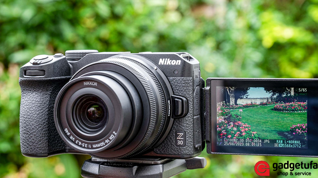 Nikon Z30 Kit 16-50mm VR 1, Nikon Z30, Nikon Z30 Kit купить в Уфе, обзор Nikon Z30, камера для блогера, беззеркальная камера Nikon, Nikon Z30