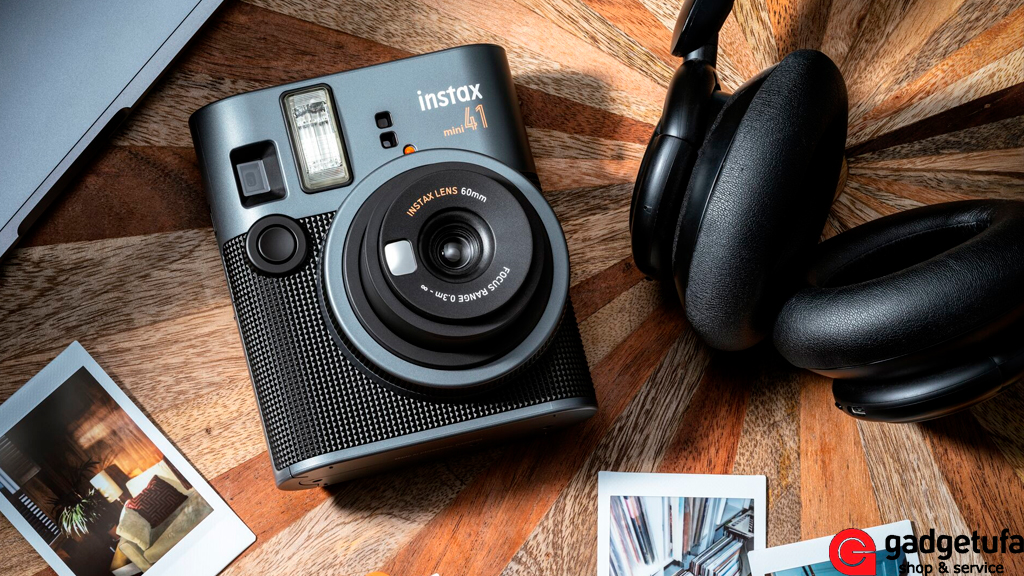 Fujifilm Instax mini 41 Black 2, купить Fujifilm Instax Mini 41, Instax Mini 41 факты, моментальная камера Fujifilm, купить Instax Mini 41