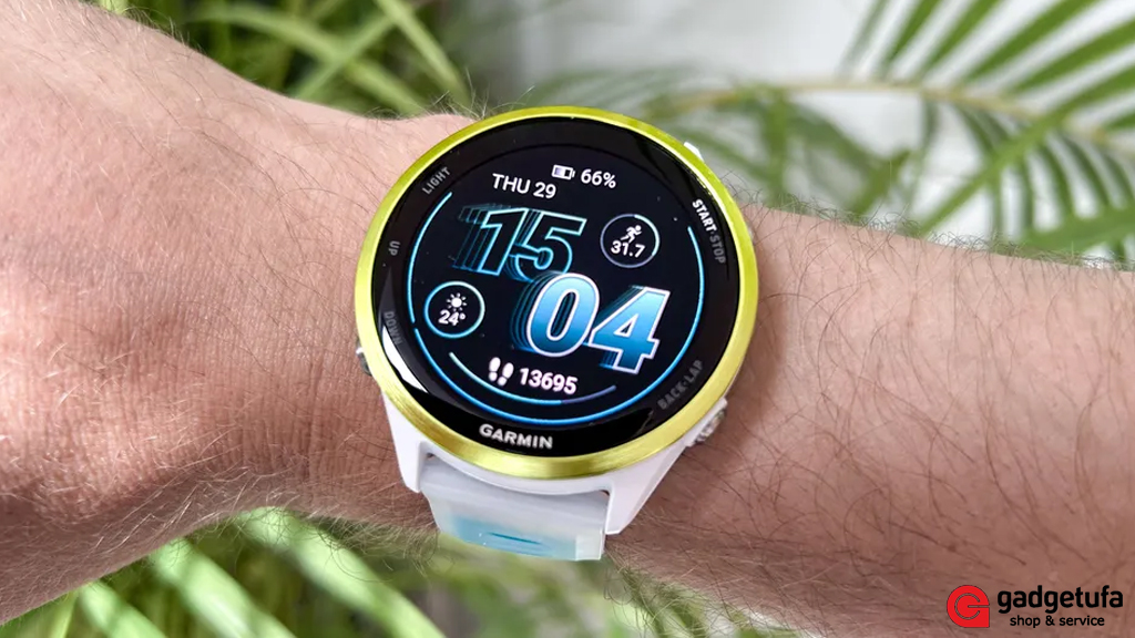 Garmin Forerunner 570 3, Garmin Forerunner 570, купить спортивные часы Garmin, часы для триатлона, AMOLED-дисплей, датчик Elevate Gen5