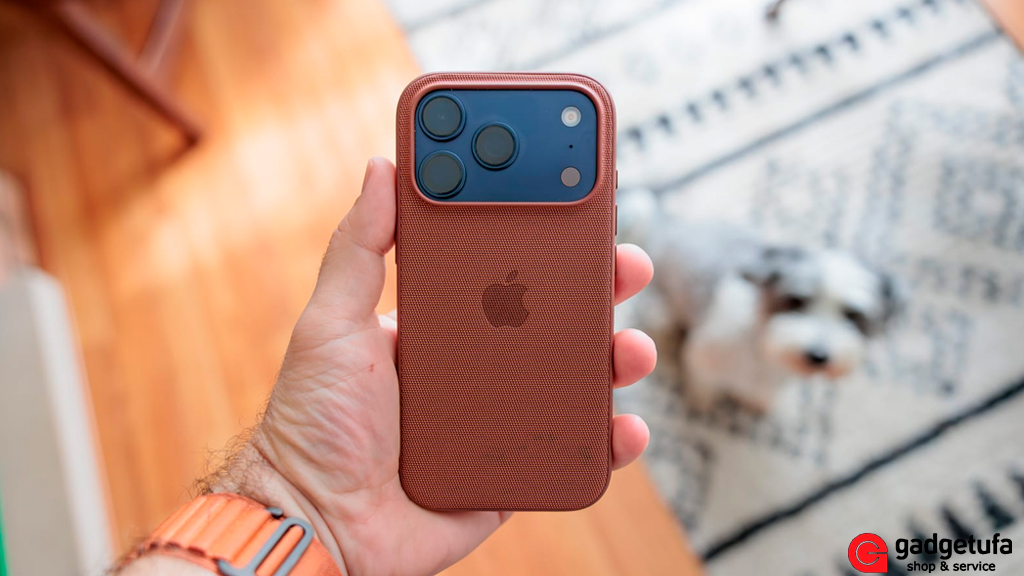 Apple TechWoven Case 4, Apple TechWoven Case, iPhone 17 Pro чехол, iPhone 17 Pro Max аксессуар, обзор, сравнение, Silicone Case, Leather Case, купить в Уфе, GadgetUfa, магазин