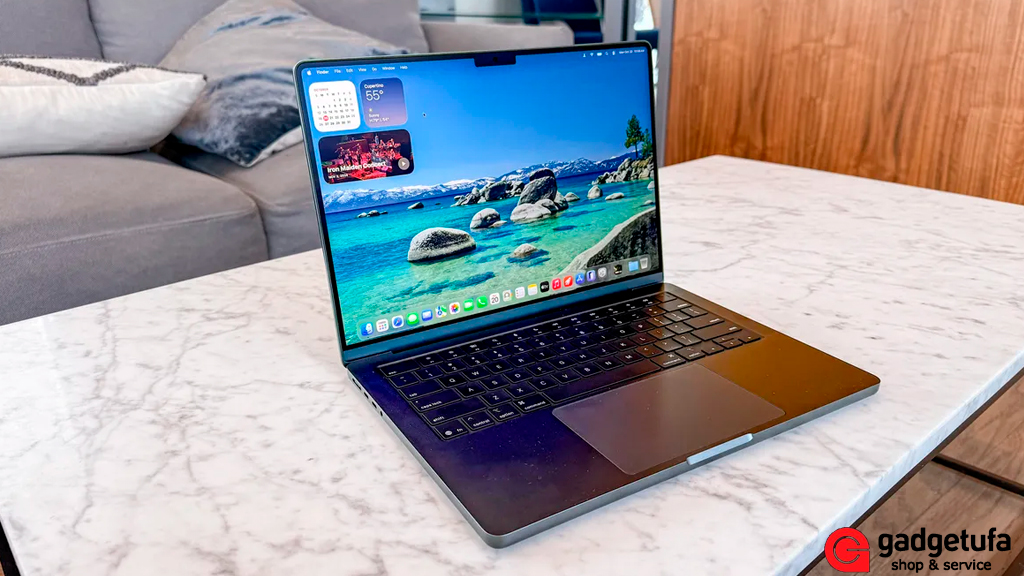 MacBook Pro 2025 M5 6, MacBook Pro M5 обзор, купить в Уфе, сравнение с M4, ноутбук Apple M5, 14 дюймов, характеристики, тесты, автономность, GadgetUfa, цена, производительность