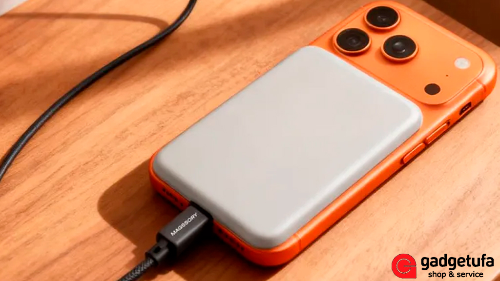 Внешний аккумулятор Magssory Core 10K MagSafe, Magssory купить Уфа, Magssory купить в уфе, зарядка Magsafe, внешний аккумулятор Magssory, кардхолдер Magssory, чехол, кабель, GadgetUfa, аксессуары