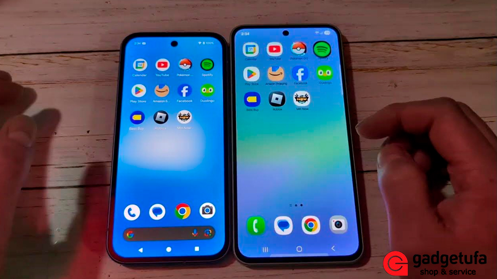 Samsung Galaxy A36 5, Pixel 9a vs Galaxy A36, сравнение, купить в Уфе, лучший бюджетный смартфон, Google vs Samsung, цена, Проспект Октября 6, GadgetUfa