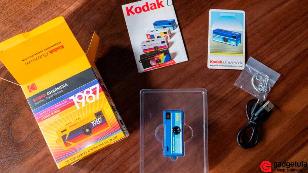 Kodak Charmera 1987 Blind Box, купить в Уфе, игрушечная камера, ретро камера, слепая коробка, Лабубу фотомира, подарок фотографу, лимитированная версия, GadgetUfa, Проспект Октября 44