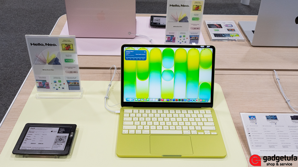 Apple в 50 лет, MacBook Neo, Apple, купить iPhone в Уфе, купить iPad в Уфе, купить Apple Watch в Уфе, купить Airpods в Уфе