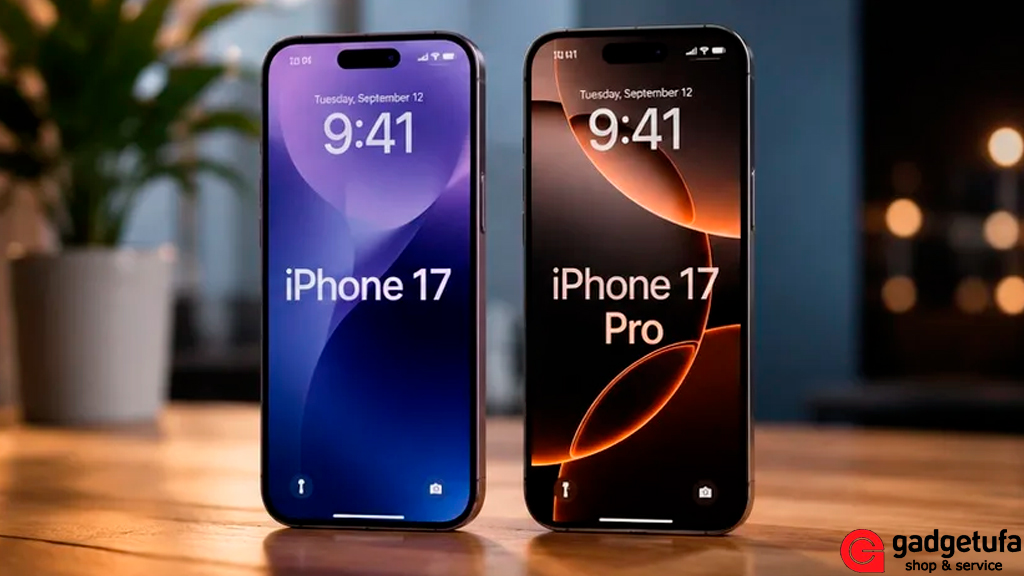 iphone 17 vs 17 pro 1, iphone 17, iphone 17 pro, iphone 17 vs iphone 17 pro, купить iphone 17 в уфе, iphone 17 pro уфа, iphone 17 сравнение, gadgetufa, какой iphone выбрать, iphone 2026