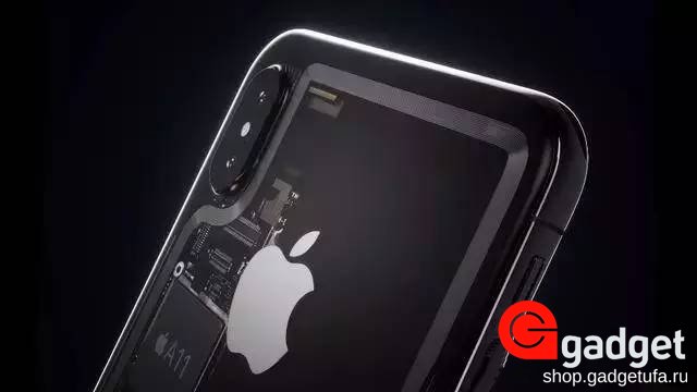 Айфон 8 и его прозрачная стеклянная крышка