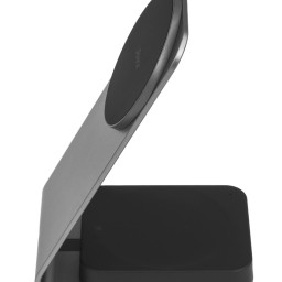 Беспроводное зарядное устройство uBear Level 2 в 1 Magnetic Wireless Charger серое фото купить уфа