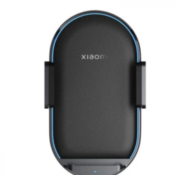 Автомобильный держатель Wireless Car Charger Pro 50W с функцией беспроводной зарядки черный фото купить уфа