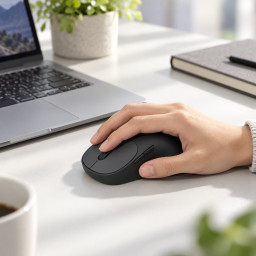 Беспроводная мышь Mi Wireless Mouse 3 Color Comfort Edition XMWXSB03EYM черная фото купить уфа