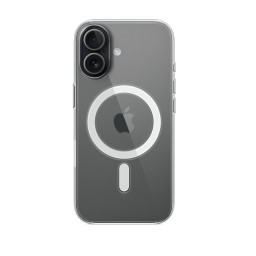 Накладка Apple Clear Case MagSafe для iPhone 17 прозрачная MGE24 фото купить уфа