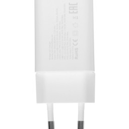 Сетевое зарядное устройство uBear Bridge Wall Charger 45W GaN 2 USB-C белое фото купить уфа