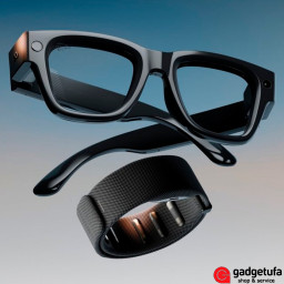 Умные очки Ray-Ban Display Shiny Black Standard Neural Band size 3 Charcoal Black фото купить уфа