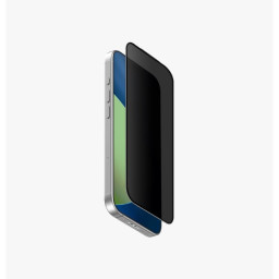 Защитное стекло Uniq для iPhone 17 Pro OPTIX XENON Privacy Nanoceramic Black (+installer) фото купить уфа