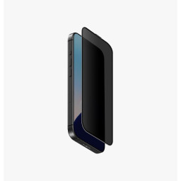 Защитное стекло Uniq для iPhone 16 Pro Max OPTIX Privacy +Dust Filter Clear/Black (+installer) фото купить уфа