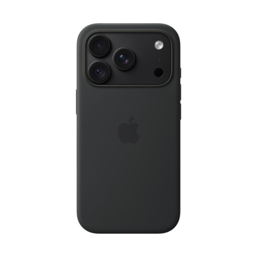 Накладка Apple Silicone Case MagSafe для iPhone 18 Pro Black MK8Y4