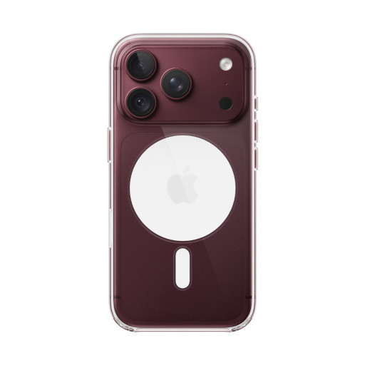 Накладка Apple Clear Case MagSafe для iPhone 18 Pro прозрачная MKDU4
