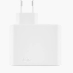 Сетевое зарядное устройство uBear Motion Wall Charger 140W 2xUSB-C, USB-A белое фото купить уфа