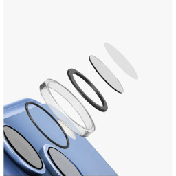 Защитное стекло для камеры Uniq iPhone 18 Pro/18 Pro Max OPTIX Camera Lens ClearShield Crystal Clear фото купить уфа
