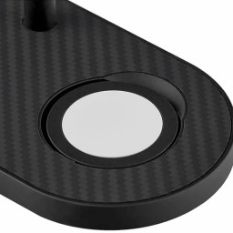 Беспроводное зарядное устройство uBear Stage Supreme 3in1 Magnetic wireless charger черное фото купить уфа
